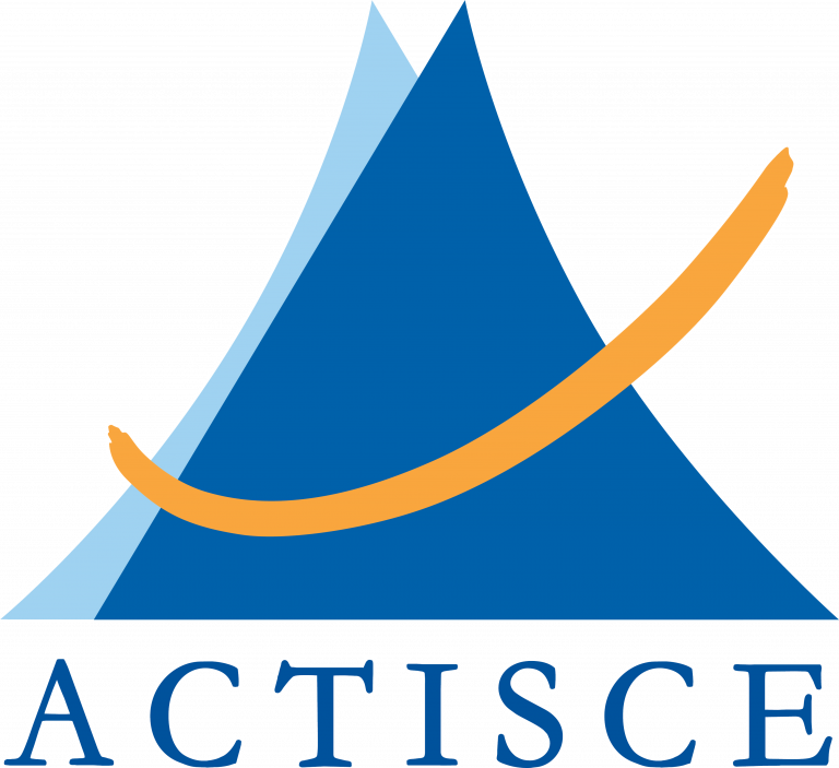 logo actisce sans fond contour blanc